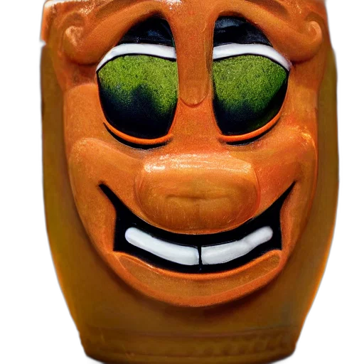 mask, bottle, face, crown transparent PNG cut-out