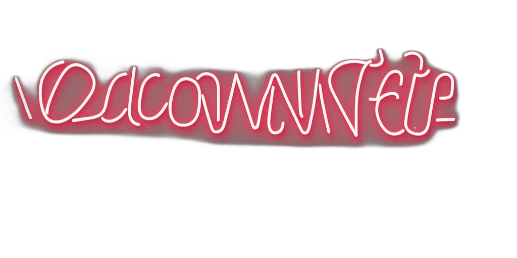 anime, women, shape, neon transparent PNG cut-out