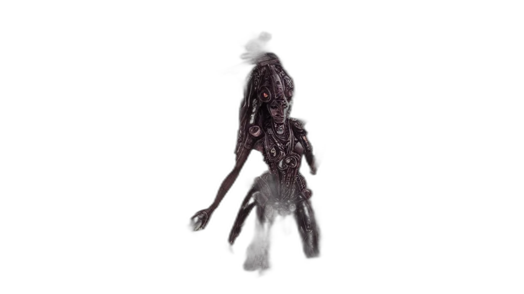 creature, hair, robot, animal transparent PNG cut-out