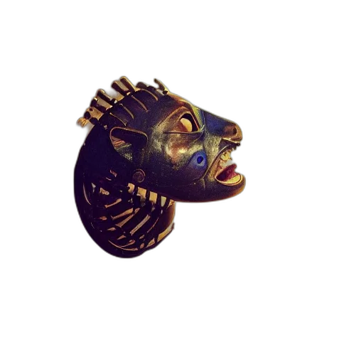 mask, jewelry, crown, dragon transparent PNG cut-out