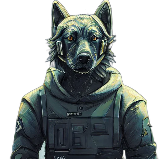 jacket, face, staff, mask transparent PNG cut-out