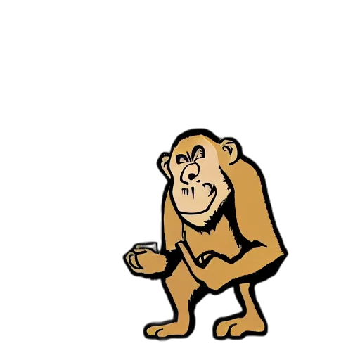 animal, creature, staff, jacket transparent PNG cut-out