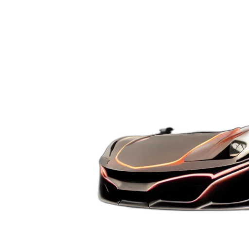 car, weapon, 3d render, concept art transparent PNG cut-out