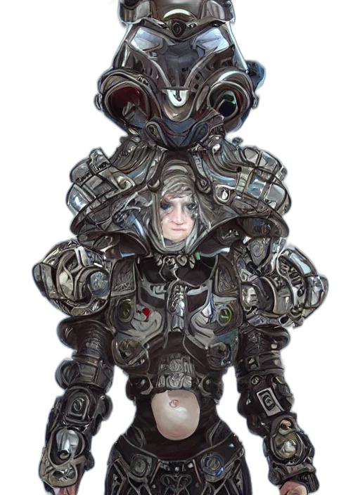 robot, mask, face, jacket transparent PNG cut-out
