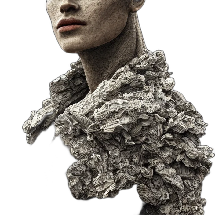 mask, face, jewelry, hair transparent PNG cut-out