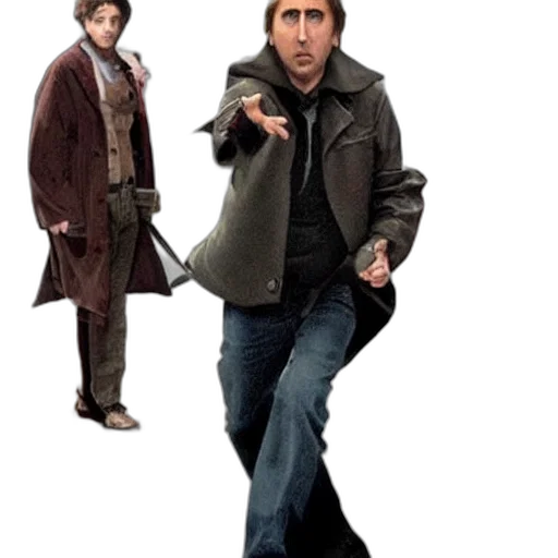 jacket, hat, shoes, concept art transparent PNG cut-out