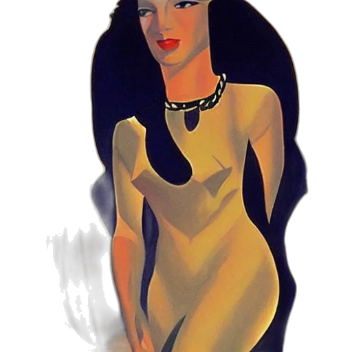 dress, jewelry, crown, oil painting transparent PNG cut-out