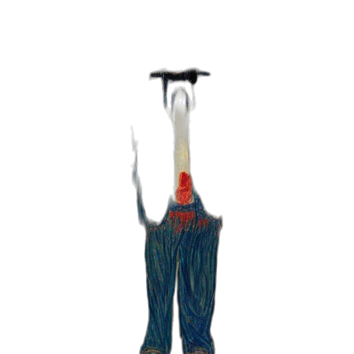 staff, creature, mask, animal transparent PNG cut-out