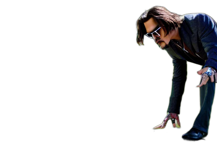 jacket, shoes, hair, robot transparent PNG cut-out