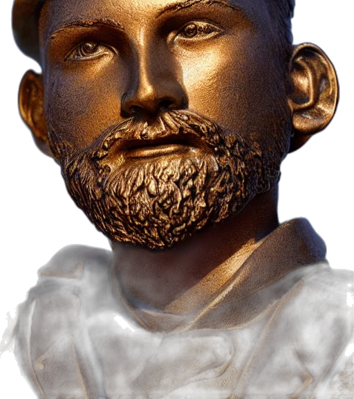face, photorealistic, 3d render, fantasy art transparent PNG cut-out