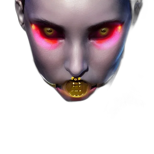 mask, jewelry, face, robot transparent PNG cut-out