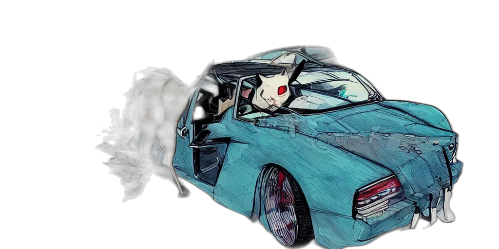 car, weapon, concept art, watercolor transparent PNG cut-out