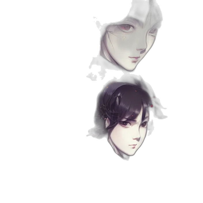face, mask, robot, creature transparent PNG cut-out
