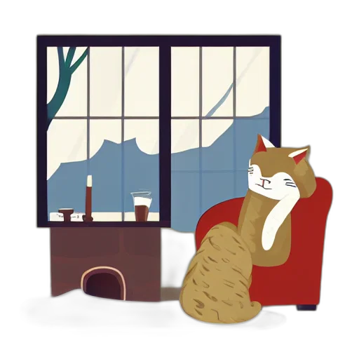 furniture, concept art, pixel art, snow transparent PNG cut-out