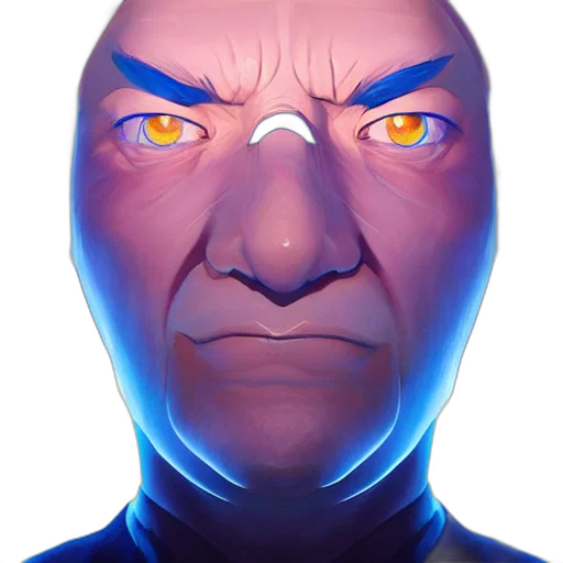 face, mask, robot, creature transparent PNG cut-out