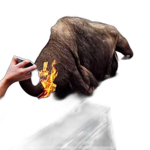 weapon, animal, jacket, mask transparent PNG cut-out