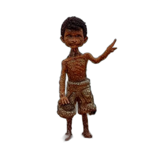 creature, 3d render, concept art, full transparent PNG cut-out