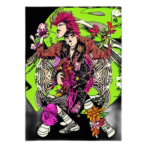 jacket, comic book art, concept art, fantasy art transparent PNG cut-out