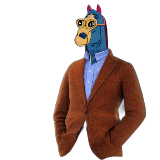 jacket, animal, mask, creature transparent PNG cut-out
