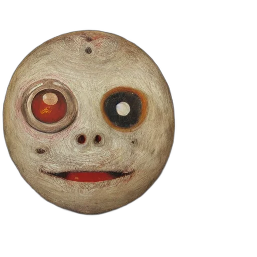 mask, face, staff, creature transparent PNG cut-out