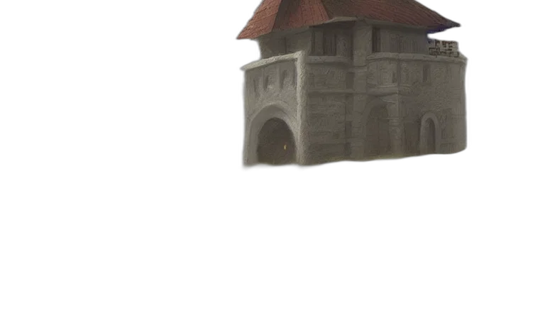 building, crown, hat, car transparent PNG cut-out
