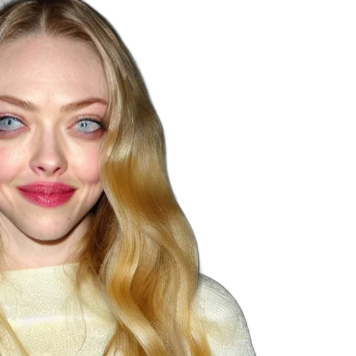 amanda, seyfried transparent PNG cut-out
