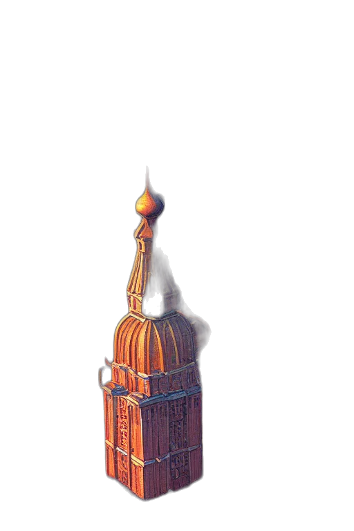 crown, staff, building, bottle transparent PNG cut-out