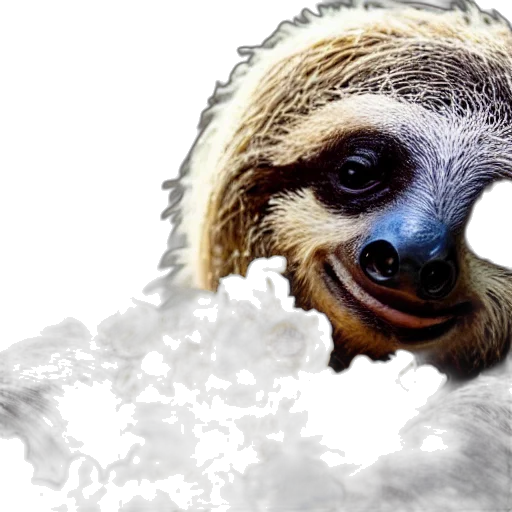animal, creature, face, hair transparent PNG cut-out