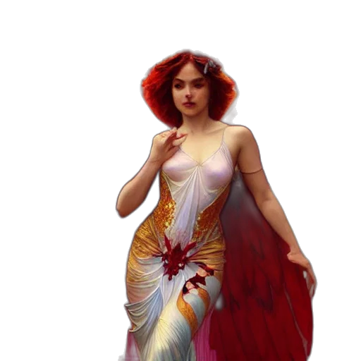 dress, concept art, fantasy art, pixel art transparent PNG cut-out