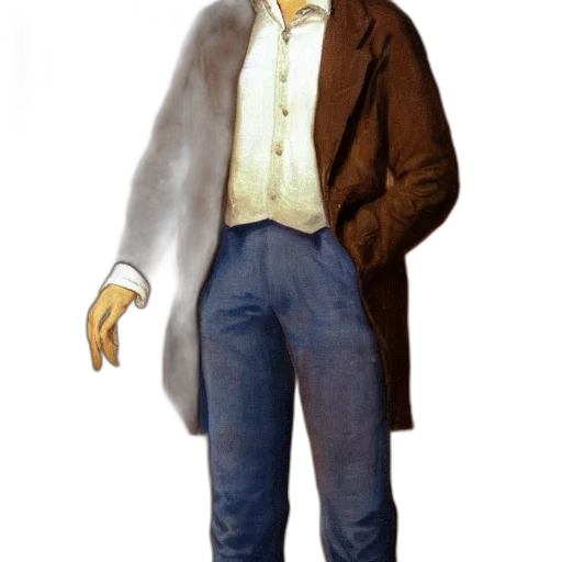 jacket, staff, face, mask transparent PNG cut-out