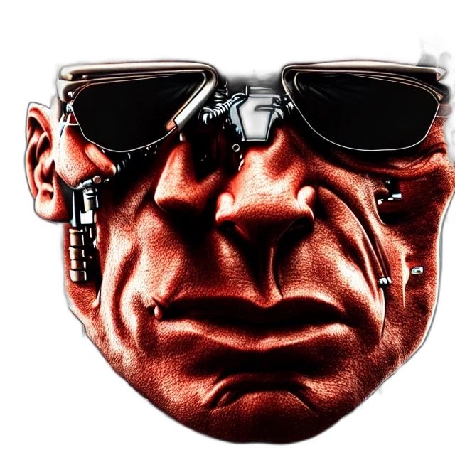mask, face, robot, weapon transparent PNG cut-out