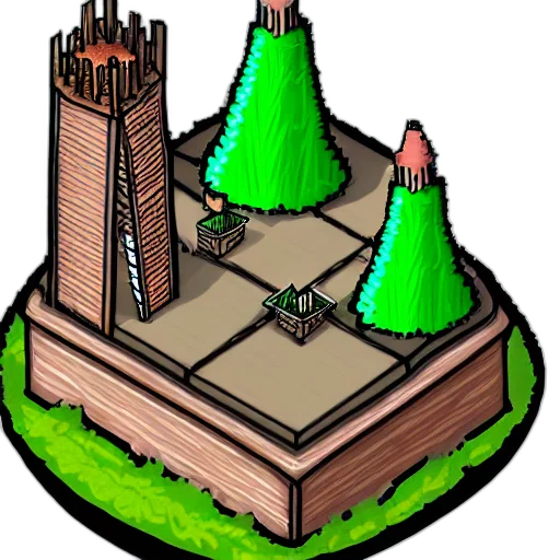 crown, tree, building, furniture transparent PNG cut-out