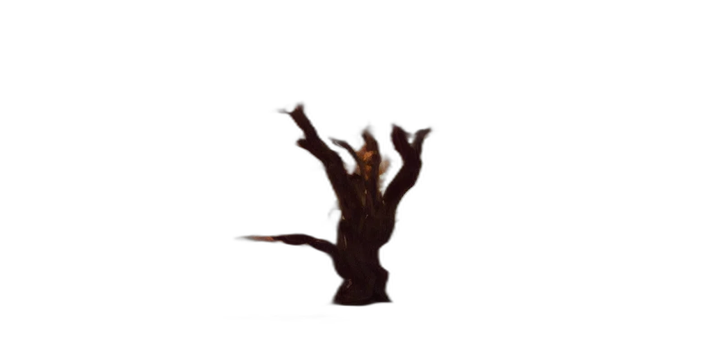tree, creature, animal, dragon transparent PNG cut-out