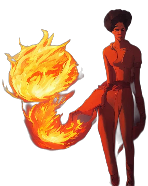 staff, concept art, fantasy art, pixel art transparent PNG cut-out