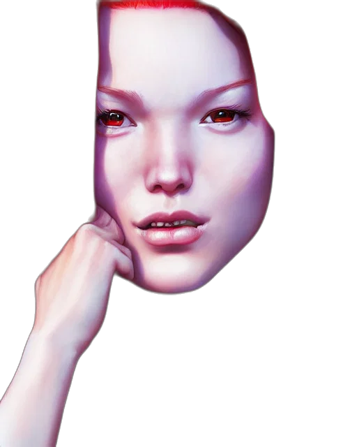 face, mask, robot, jewelry transparent PNG cut-out
