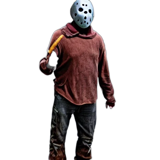mask, staff, creature, concept art transparent PNG cut-out