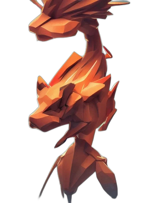 dragon, creature, mask, animal transparent PNG cut-out