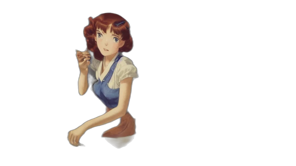 dress, staff, face, pixel art transparent PNG cut-out