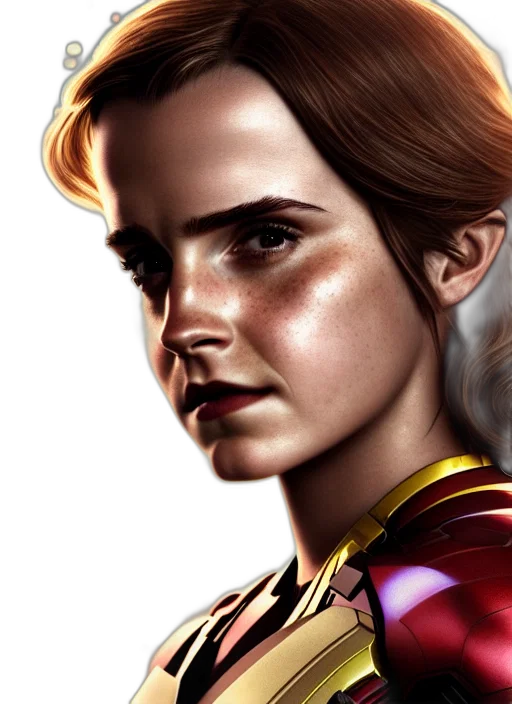 face, robot, comic book art, concept art transparent PNG cut-out
