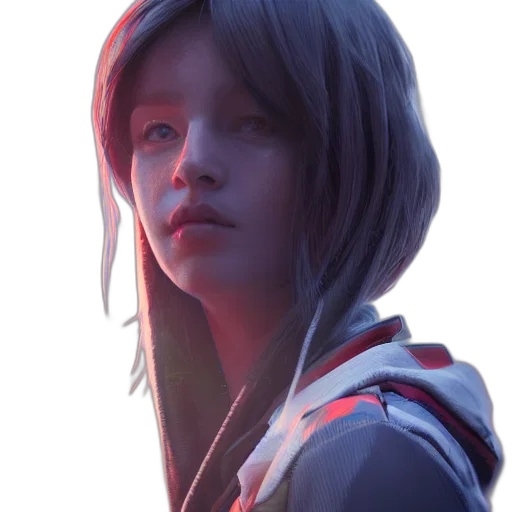 jacket, face, robot, staff transparent PNG cut-out