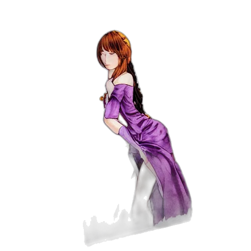 dress, staff, crown, sword transparent PNG cut-out