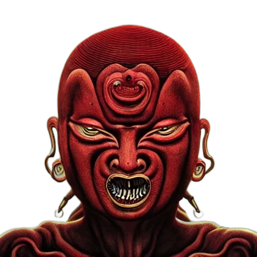 mask, face, jewelry, creature transparent PNG cut-out