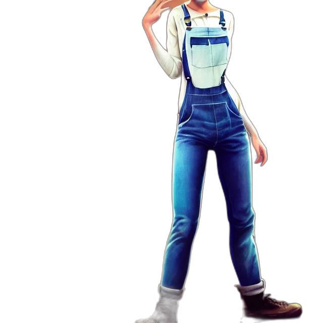 staff, jacket, robot, concept art transparent PNG cut-out