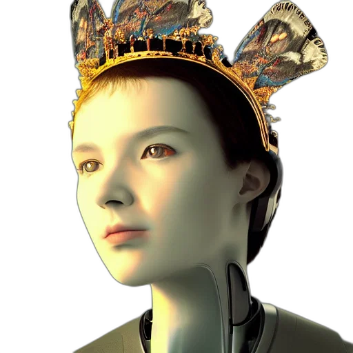 crown, hat, face, jewelry transparent PNG cut-out