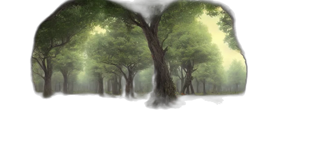 tree, crown, dragon, concept art transparent PNG cut-out