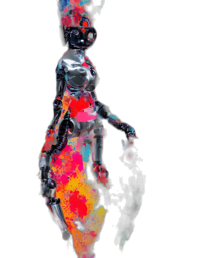 robot, dress, jewelry, creature transparent PNG cut-out