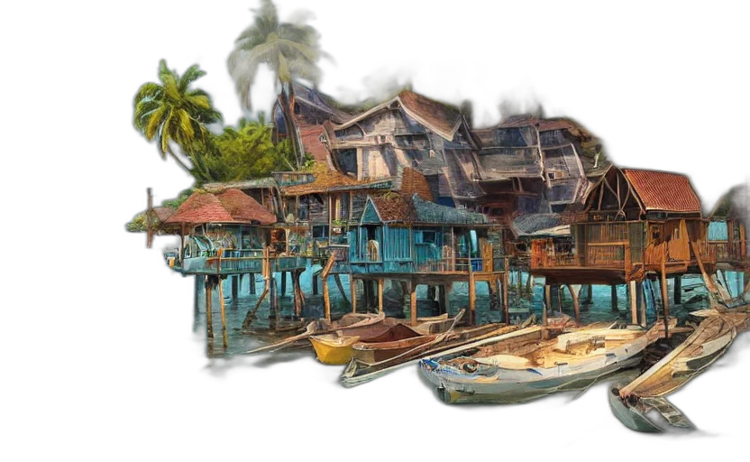 building, photorealistic, 3d render, concept art transparent PNG cut-out