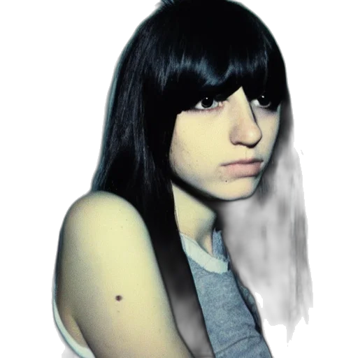 face, hair, robot, creature transparent PNG cut-out