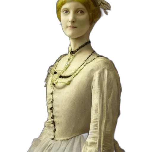 dress, staff, hat, face transparent PNG cut-out