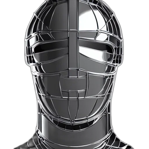 mask, robot, face, crown transparent PNG cut-out